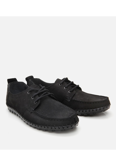 Hotiç Erkek Nubuk Deri Siyah Rahat Günlük Loafer 02ayh305570a100 Siyah-black Siyah