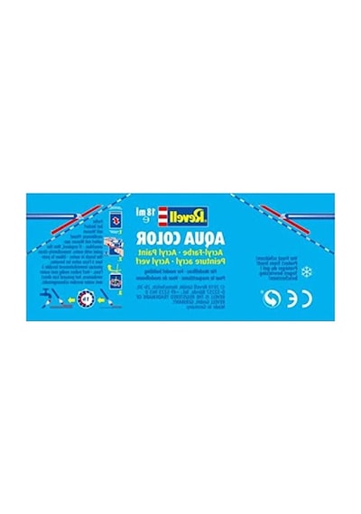 Su Bazlı Maket Boyası, Koyu Mavi Renk, 8 Ml 0,15 L