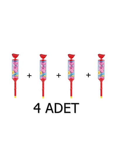 Chupa Chups Melody Pops Düdüklü Lolipop Şeker Çilekli 4 x 15 G