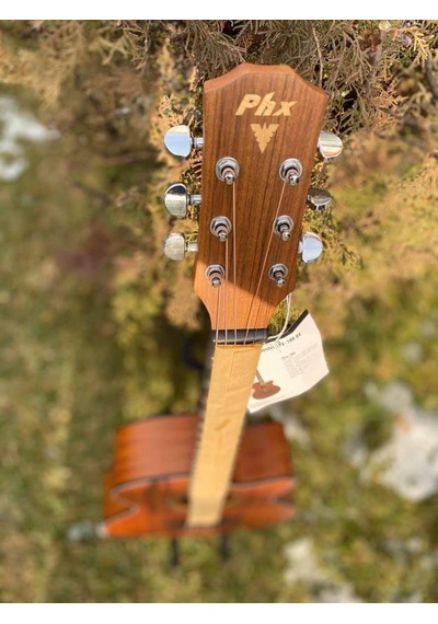 Phx Ince Kasa Elektro Akustik Gitar-Maun Ağacı-Gül Klavyeli