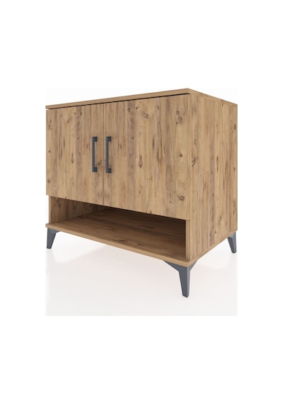 Kronos Şifonyer 2 Raflı 2 Kapaklı 88x59x80 Çam-çam Çam