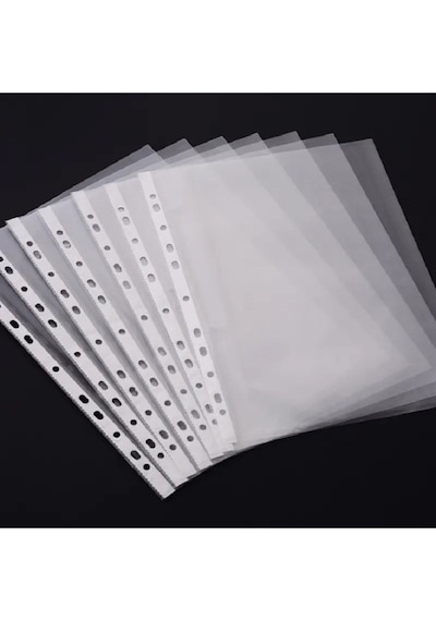 Noki Eco Şeffaf Poşet Dosya 100 Adet 1 Paket Diğer