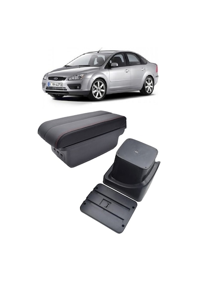 Ford Focus 2 2005-2011 Araca Özel Vidasız Kolçak