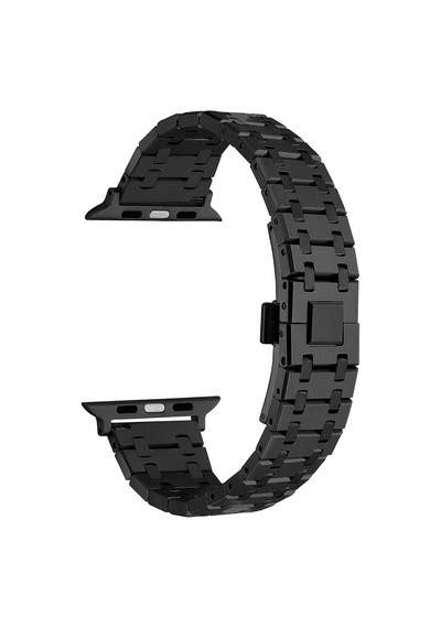 Apple Uyumlu Watch 7 45mm Zore Krd-83 Metal Kordon