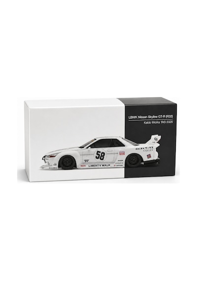 1/64 Model Araç Skyline Gt-r R32 Kaido Works Tas 2025