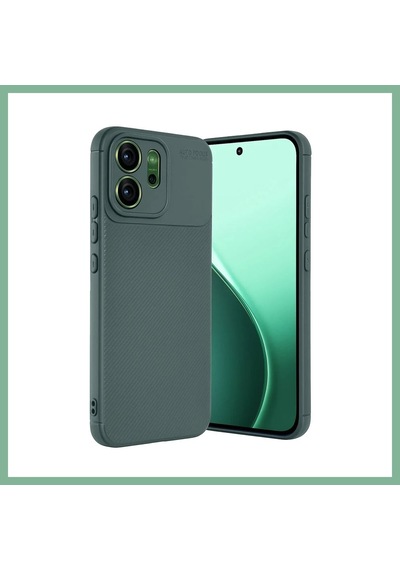 Bşkvirgo Reno 14 Auto Focus Karbon Kapak - Koyu Yeşil Bsk2026