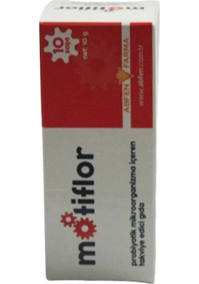 SKT:08/2022 Motiflor Probiyotik 10 Saşe