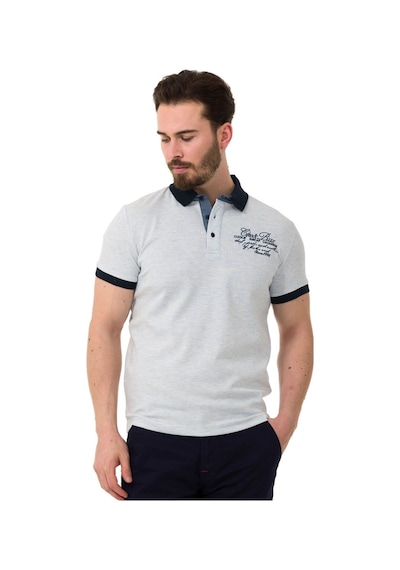 Ct767 Yazılı Polo Yaka Erkek Tişört 001