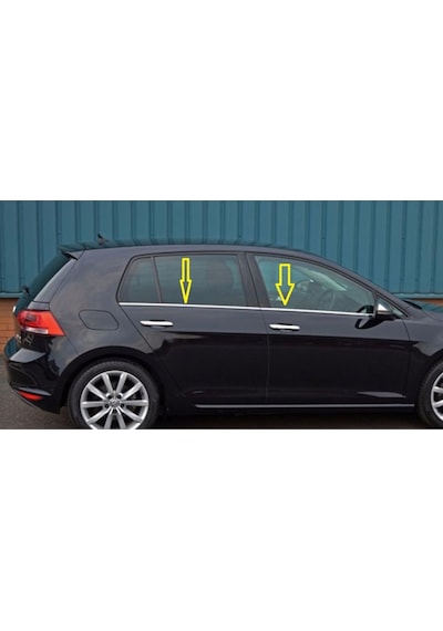 Volkswagen Golf 7 Krom Cam Çıtası 4 Parça 2013 Üzeri N11.15991