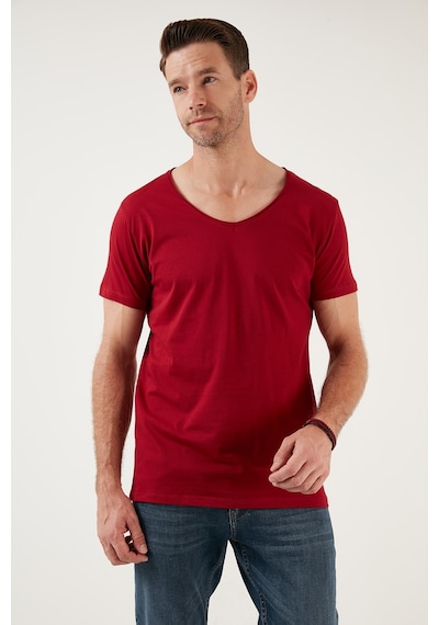 Buratti Erkek T Shirt 5412001-Kırmızı