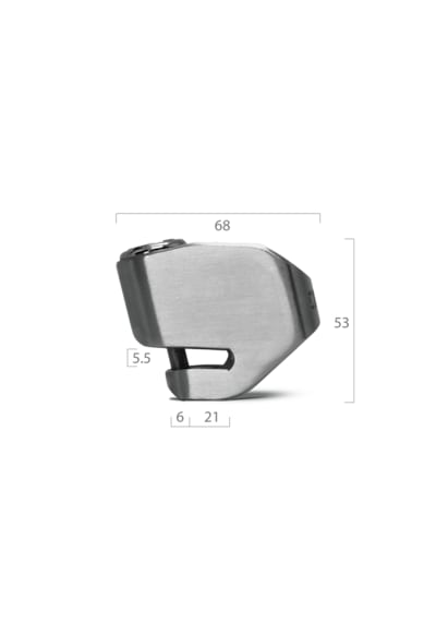 Cranns Zero6 Motosiklet Disk Kilidi