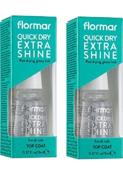 Flormar Quick Dry Extra Shine Hızlı Oje Kurutucu ve Parlatıcı 2'li