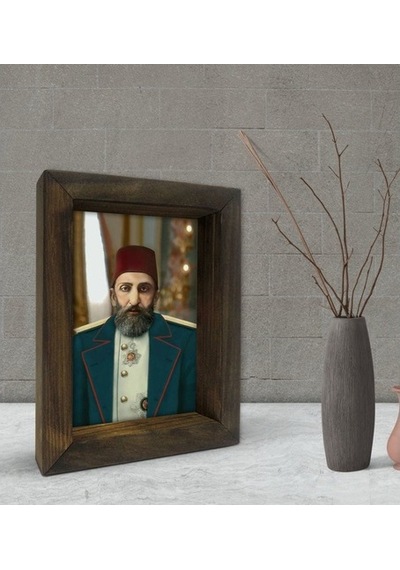 Bk Gift Sultan Iı Abdülhamid Han Tasarımlı Dekoratif Doğal Masif (500610882)