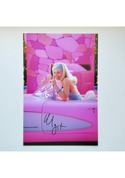 Margot Robbie Barbie 20x30 Cm Boyutunda El İmzalı Fotoğraf Ömür
