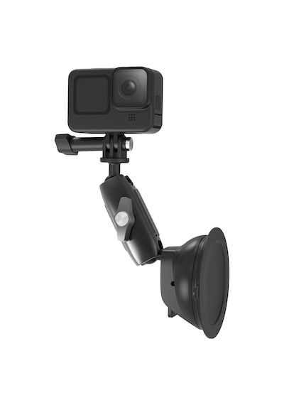 Telesin Aksiyon Kamera Ve Cep Telefonları Için Güçlü Vantuz Aluminum Alloy Camera Suction Cup