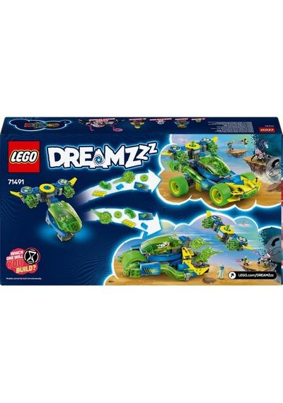 Lego Dreamzzz 71491 Mateo Ve Z-blob Aksiyon Yarış Arabası 485 Parça