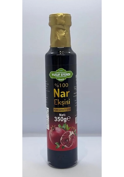 Yusuf Efendi Yusuf Efendi %100 Doğal Nar Ekşisi 350g Katkısız, Geleneksel Üretim