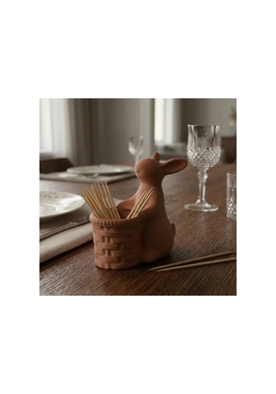 Dekoratif Doğu Tavşanı Kürdanlık Doğu Tavşan Biblo Organizer 3d Baskı Ev Dekoru 17 Renk Seçeneği Kahverengi Dekoratif Doğu Tavşanı Kürdanlık Doğu Tavşan Biblo Organizer 3d Baskı Ev Dekoru 17 Renk Seçeneği Kahverengi