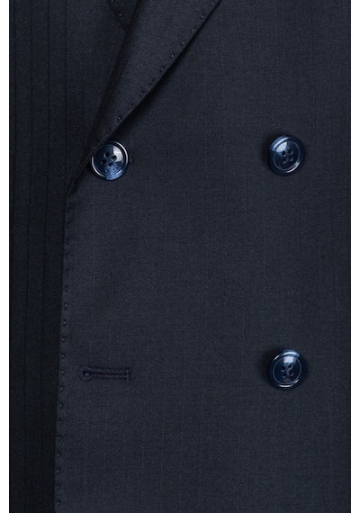 İlayda Emir Luxury, İtalyan Kesim, Slim Fit, Kruvaze, Çizgili, Erkek Takım Elbise Antrasit - Lacivert İlayda Emir Luxury, İtalyan Kesim, Slim Fit, Kruvaze, Çizgili, Erkek Takım Elbise Antrasit - Lacivert