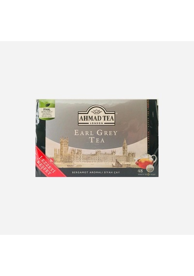 Ahmad Tea Earl Grey Bergamot Aromalı Demlik Süzen Poşet Çay 153 G