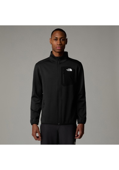 The North Face Crest Fz Erkek Siyah Outdoor Polar Nf0a897cjk31
