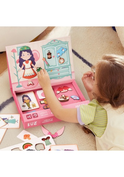Mideer Manyetik Puzzle Şirin Kız