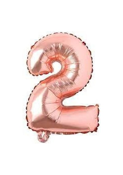Çıtıpıtıstore Rose Gold Rakam Folyo, 2 256