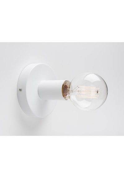 Riolight Retro4,vintage4,modern4,rustik4 Beyaz 1xe27 Duylu Metal Duvar Aplik