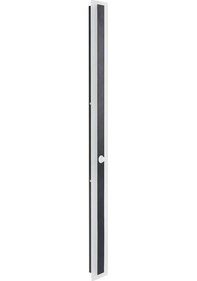 Siyah Led Dış Mekan Duvar Lambası, Hareket Sensörlü, Modern Ve Suya Dayanıklı