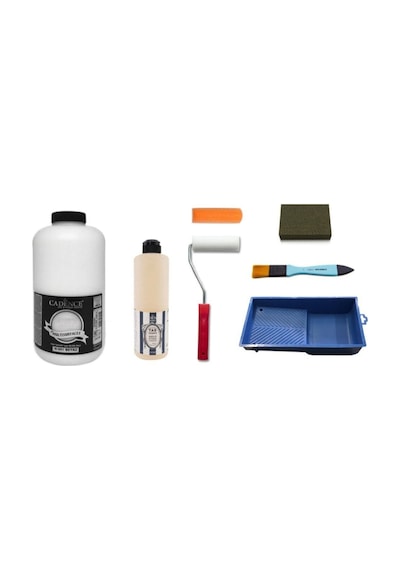 Cadence 2 Litre Beyaz Boya 500Ml Taş Vernik Set