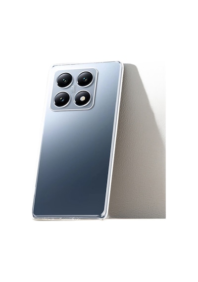 Noktaks - Xiaomi Uyumlu Xiaomi Mi 14t Pro - Kılıf Şeffaf Soft Slim Fitt Süper Silikon Kapak T35583 Şeffaf