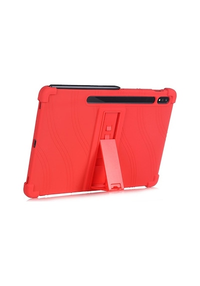 Ally Galaxy Uyumlu Tab S8 S7 T870 - T875 11 Inç Standlı Silikon Kılıf