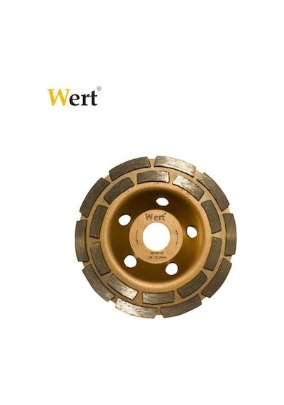 Wert 2740-100 Elmas Taşlama Diski. Çift Sıra. 100Mm