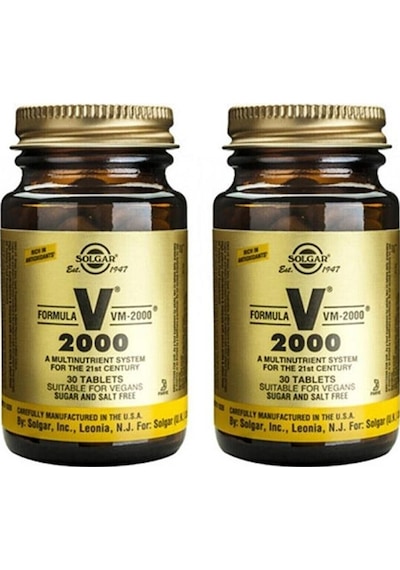 Solgar Vm 2000 Multivitamin 30 Tablet 2 Adet