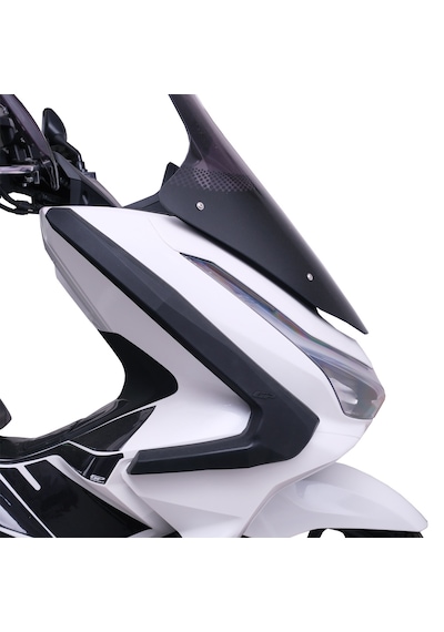 GP Kompozit Honda PCX 125 / 150 2025 Uyumlu Üst Bacak Koruma Siyah