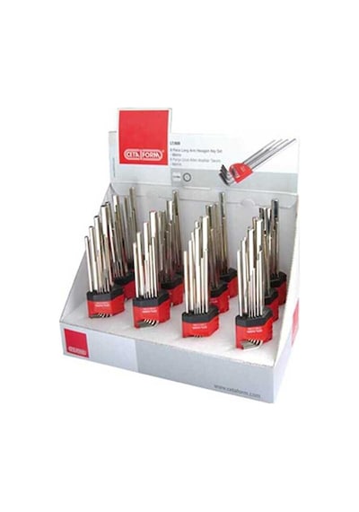 Ceta Form Lt/800 L Allen Anahtar Takımı Teşhir Seti 12 X Lt/800