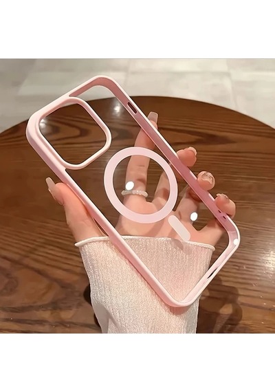 Chenkestoreone Apple Uyumlu iPhone 11 Mor Kasa Korumalı Manyetik Kılıf Kablosuz Şarj Sert Kapak