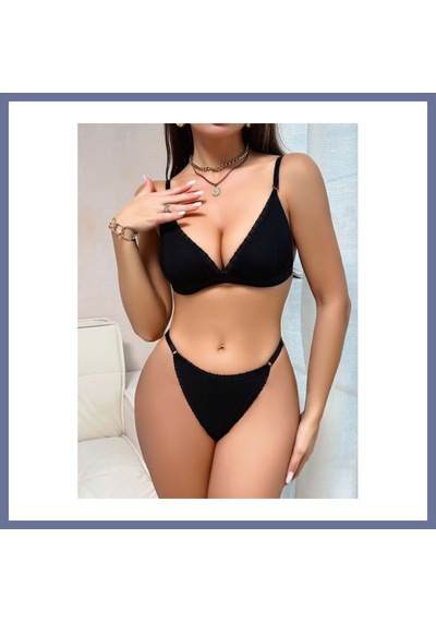 Bezos Kadın Siyah Mayo Bikini 5183 Beden: S/m Renk: Siyah Dlra