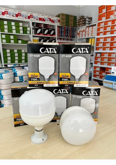 Cata Ct-4328 Led Ampul, 65w, 7100 Lm, Beyaz Standart