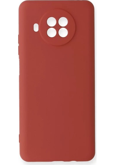 Newface Xiaomi Mi 10t Lite Kılıf Nano İçi Kadife Silikon - Kiremit