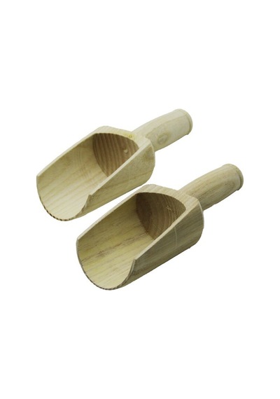 Taraklı Ahşap Trk-372 Kürek Baharat Büyük Kaşık Ahşap Bambu - 12'li Paket Diğer
