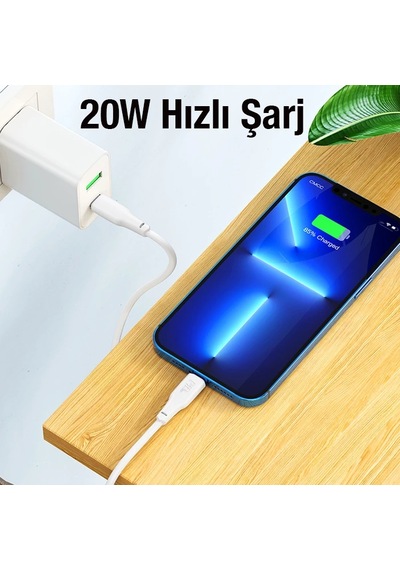 Hoco X93 Force 20w Type-c To iPhone Uyumlu Lightning-c Ultra Hızlı Şarj Ve Data Kablosu- 5775