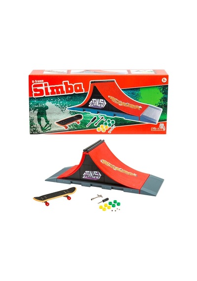 103304654 Finger Skateboard Ramp Ultimateramp 27x10x9cm Skateboard 8 Spare Çok Renkli