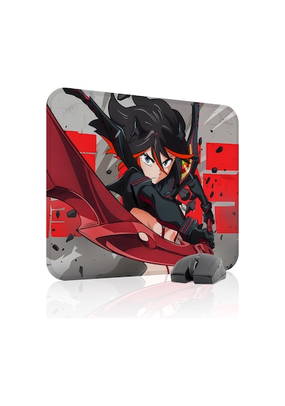 Kill La Kill Kaymaz Dikişli Kauçuk Oyuncu Mousepad V1 - 48x40 Xl Gaming Mouse Pad Fare Altlığı