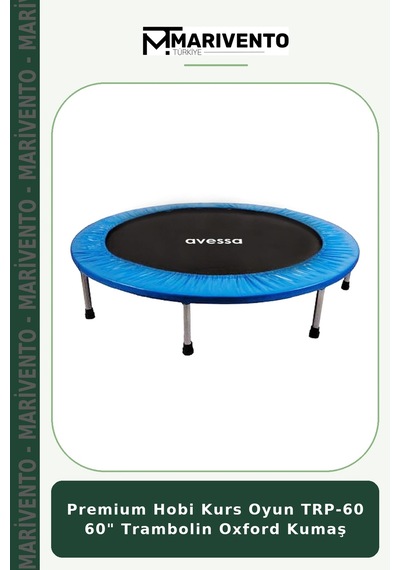 Premium Hobi Kurs Oyun Trp-60 60" Trambolin Oxford Kumaş Çok Renkli