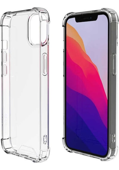 Apple Uyumlu  iPhone 13 Mini Kılıf Şeffaf Nitro Anti Shock Kapak (524146313) Renksiz