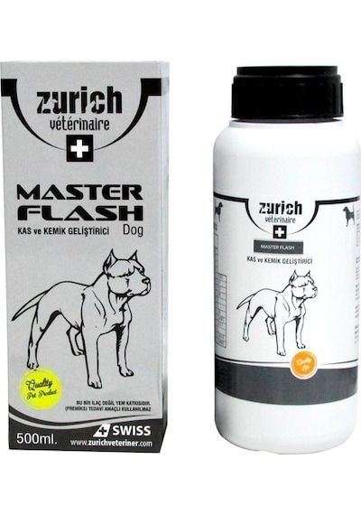 Zurich Master Flash Kas ve Kemik Geliştirici Köpek Vitamin Takviyesi 500 ML