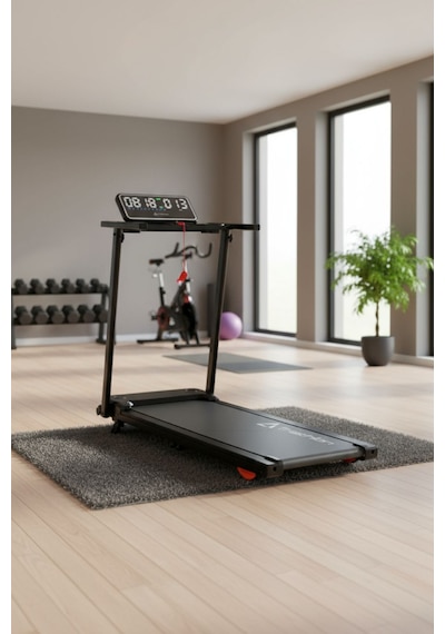 T-229 Katlanabilir Koşu Bandı / Lcd Led Ekran /bluetooth Ve Hoparlör/2hp Güç 10 Km Hız/ Nabız Ölçme