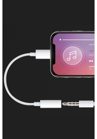Apple Uyumlu İphone Lightning 3.5mm Aux Kulaklık Dönüştürücü Aparat