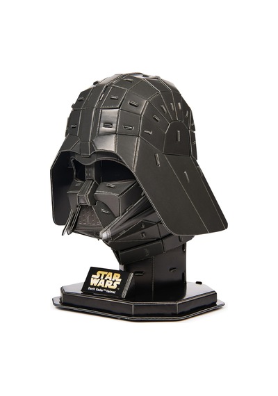 4d Build - Star Wars Darth Vader Kaskı - Kaliteli Kartondan Detaylı 3d Model Kiti, 83 Parça, 12 Yaşından İtibaren Star Wars Hayranları İçin